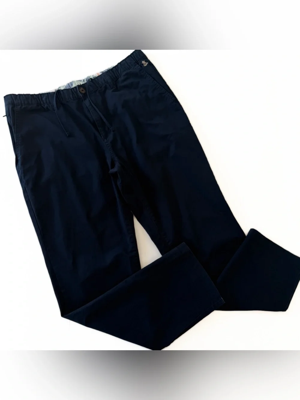 Chubbies Pants Mens XL The Armadas Twill Stretch Chino Navy 28.5” Inseam